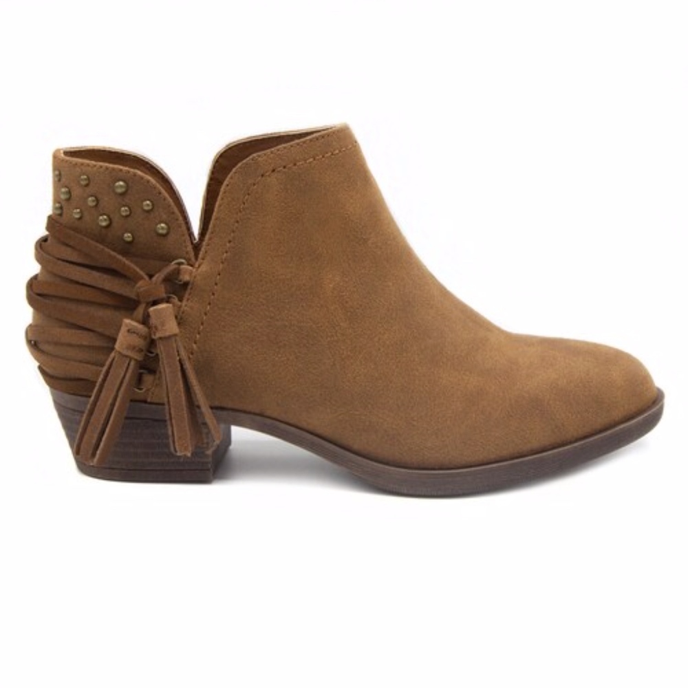 Sugar Womens Sgr-Trusty Almond Toe Ankle Boots Sz 7